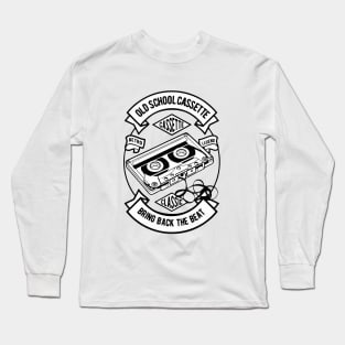 vintage cassete Long Sleeve T-Shirt